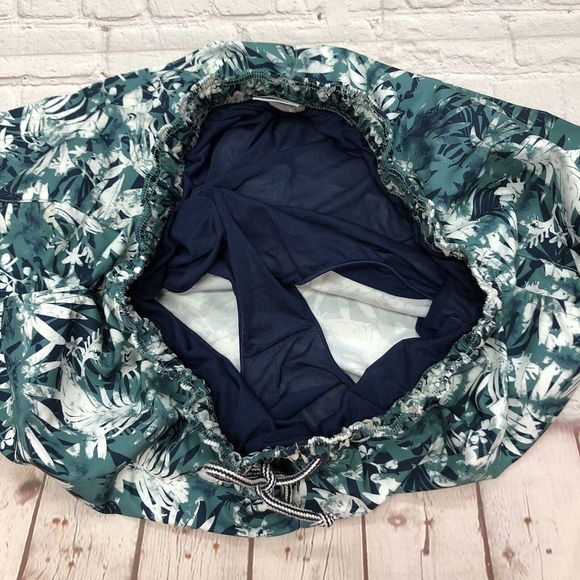 Speedo Men Swim Trunks Shorts Size Large Floral Lined with Polyester M111 -9 - Picture 11 of 16